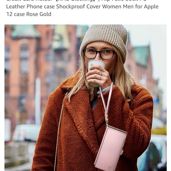 XcaseBar for IPhone 12/12 pro. 6.1 rose gold - Picture 4 of 10